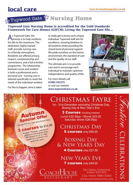 Intouch Oxted Autumn 2015