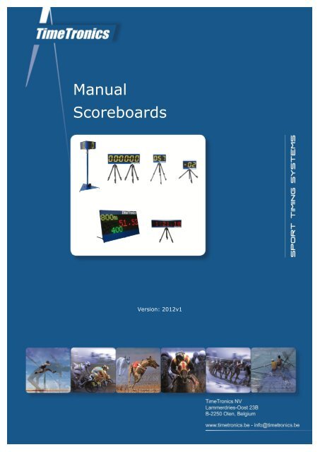Manual Scoreboards