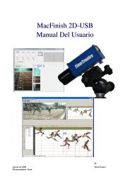 MacFinish 2D-USB Manual Del Usuario