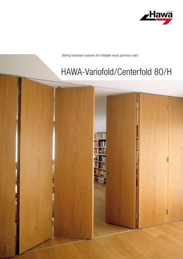 HAWA-Variofold/Centerfold 80/H - siforma