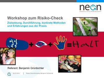 Workshop zum Risiko-Check