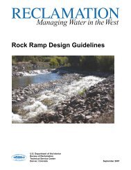 Rock Ramp Design Guidelines