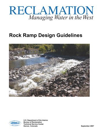 Rock Ramp Design Guidelines