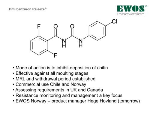 EWOS sea lice management