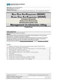 08_NOAKs_Management_im_klinischen_Alltag-AMK ... - Gerinnung