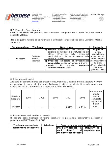 OBIETTIVO PENSIONE