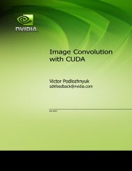 Image Convolution with CUDA