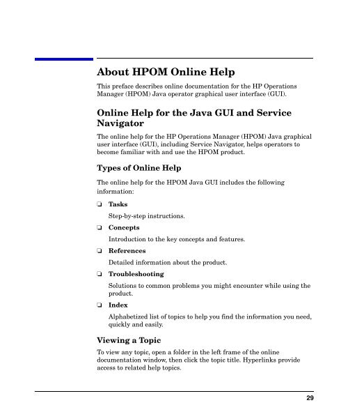 HP Operations Manager for UNIX Administrator’s Reference