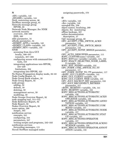 HP Operations Manager for UNIX Administrator’s Reference