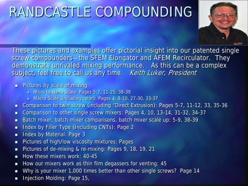 RANDCASTLE COMPOUNDING