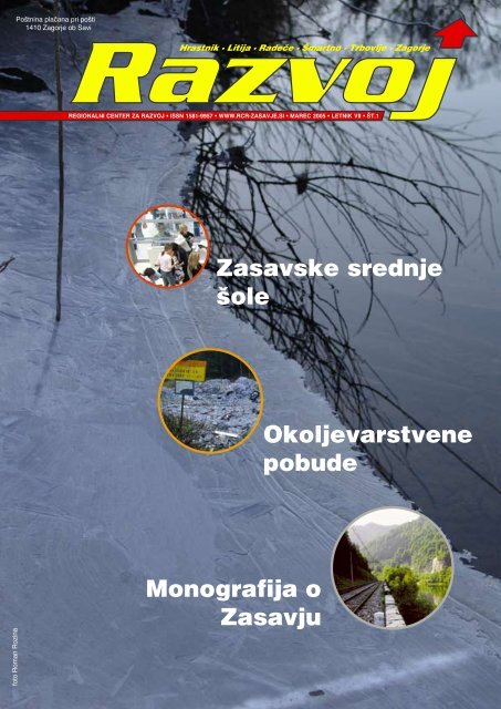 Zasavske srednje šole Okoljevarstvene pobude Monografija o Zasavju