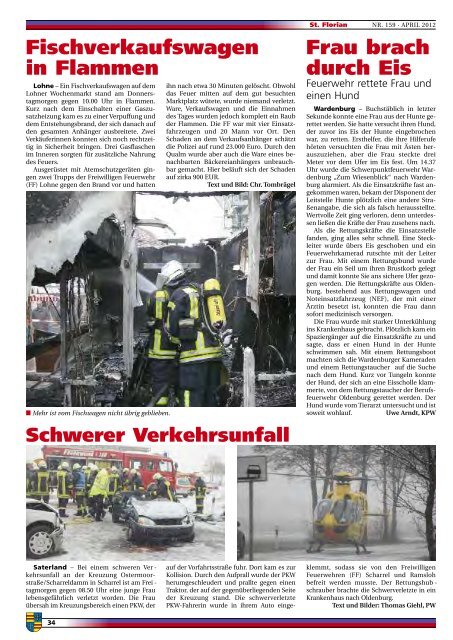 zur Ausgabe 159 - Oldenburgischer Feuerwehrverband eV