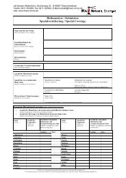 Fragebogen für Firmen - Maklerbüro Rolf Tiemann