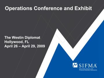 Operations Conference and Exhibit