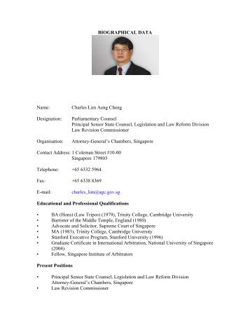 Mr Charles LIM Aeng Cheng - Singapore Domain Name Dispute ...
