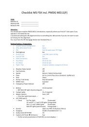 Checklist MS FSX incl PMDG MD11(F)