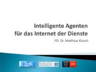 Intelligente Agenten für das Internet der Dienste