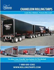 Chameleon Rolling Tarps