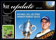 Michael Hill NZ Open Winner Robert Gates