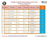 south india rank wise - MYBO Group