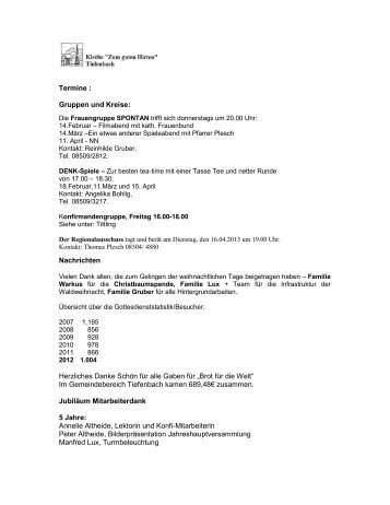 download als pdf - Evangelische Kirche Tiefenbach