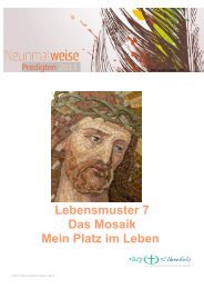 Lebensmuster 7 Das Mosaik Mein Platz im Leben