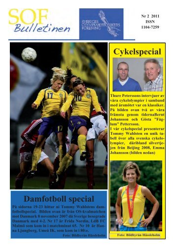 cykelolympier silvertjejen Damfotboll special damfotbollspecial Hanna