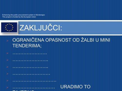 da li su potrebna najmanje 3 uÄesnika za okvirni sporazum