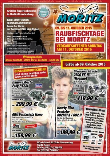 aktuelle Angebote ab dem 09.10.2015