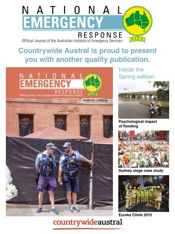 National Emergency Response Published By Countrywide Austral