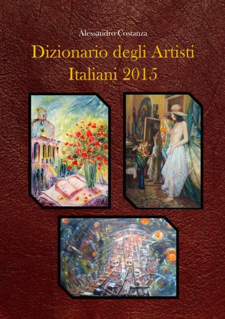 Cover Dizionario degli Artisti Italiani 2015