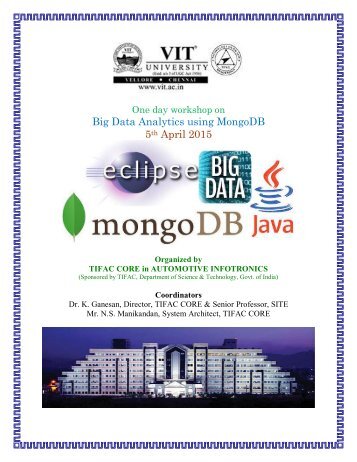 Big Data Analytics using MongoDB 5 April 2015