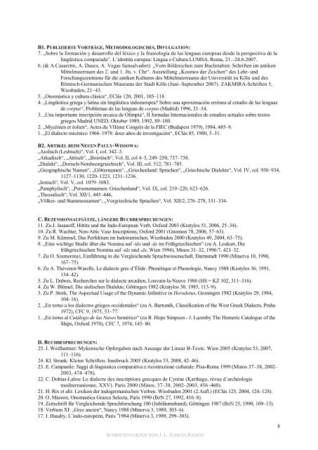 Gesamtverzeichnis (pdf) - Institut für Linguistik - Universität zu Köln
