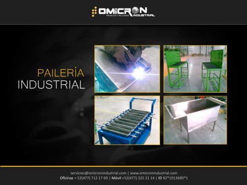 Presentación Ejecutiva OMICRON INDUSTRIAL ACTUALIZADA