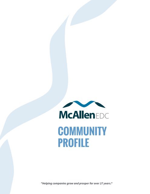 Mcallen EDC Community Profile 2015