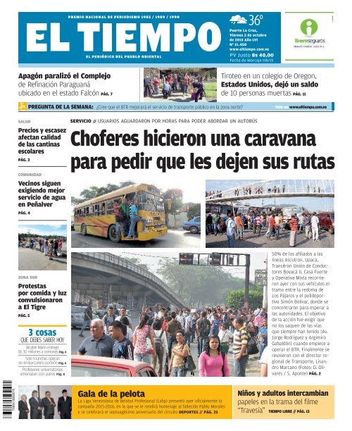 Choferes hicieron una caravana para pedir que les dejen sus rutas