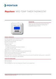 NRG-Temp Timer Thermostat