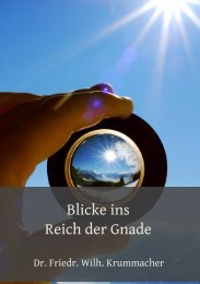 Blicke ins Reich der Gnade