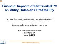 IAEE Presentation_PV_Utility Business Models_vFINAL_20140609