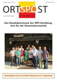 SPÖ-Zeitung 09 - 2015