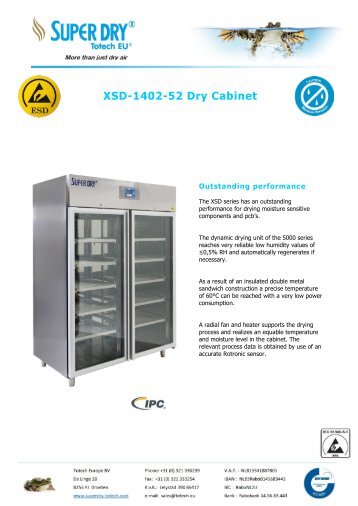 XSD-1402-52 Dry Cabinet