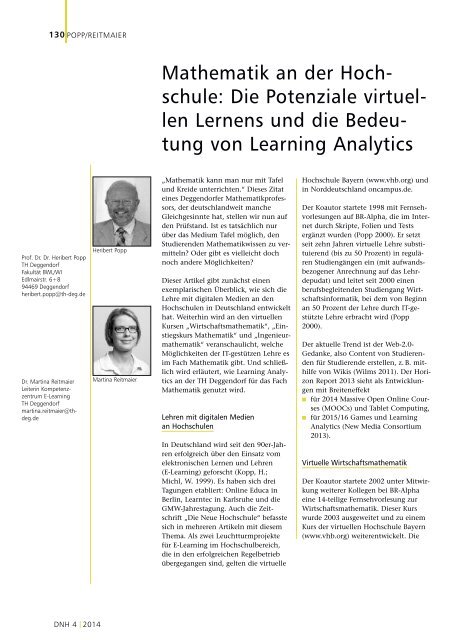 Die Neue Hochschule Heft 4-2014