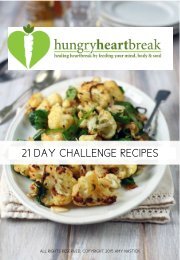 21 Day Challenge Recipes