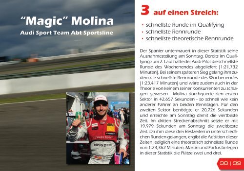 {have speed in f[ ]cus!} DTM 08 Nürburgring - Race 15 & 16