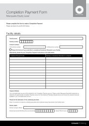 Completion Payment Form