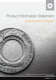 Product Information Statement