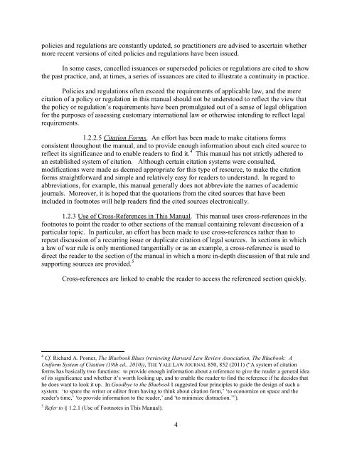 DEPARTMENTOFDEFENSE LAW OFWARMANUAL JUNE2015