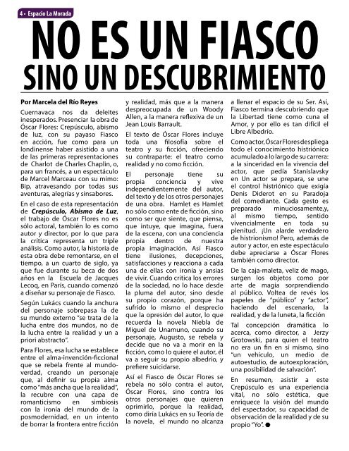 Revista La Morada Octubre 2015
