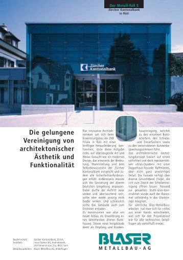 Die gelungene Vereinigung von architektonischer Ästhetik und ...