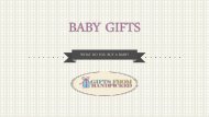 Baby Gift Ideas